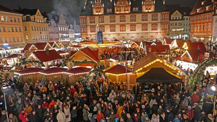Weihnachtsmarkt: Der Coburger Lichter Glanz