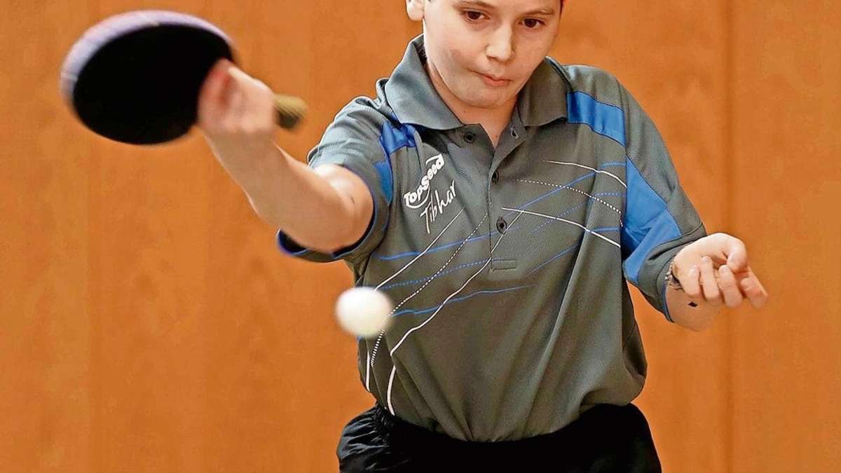 Regionalsport: Tischtennis-Talente spielen groß auf
