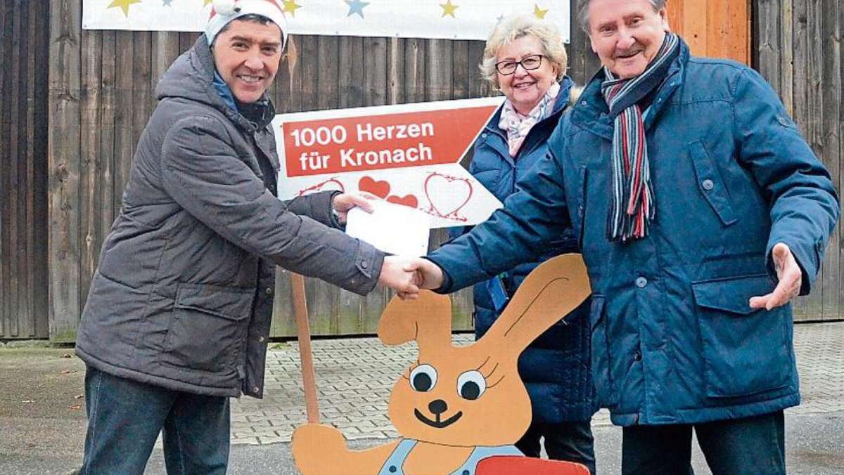 Kronach: 1500 Euro für bedürftige Mitbürger