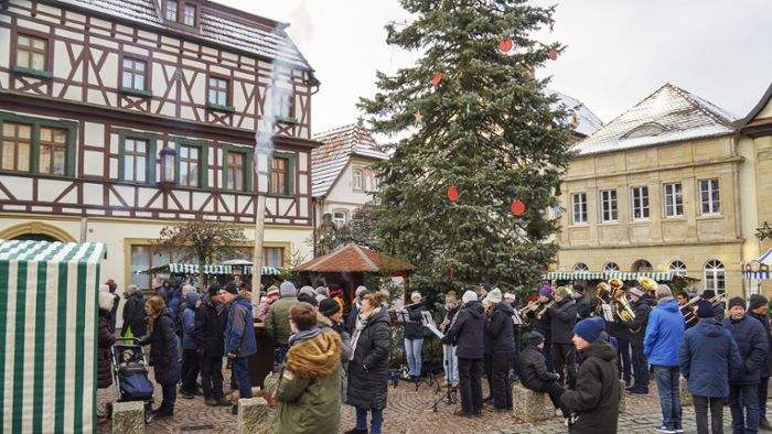 Ebern: Endlich wieder Weihnachtsmarkt