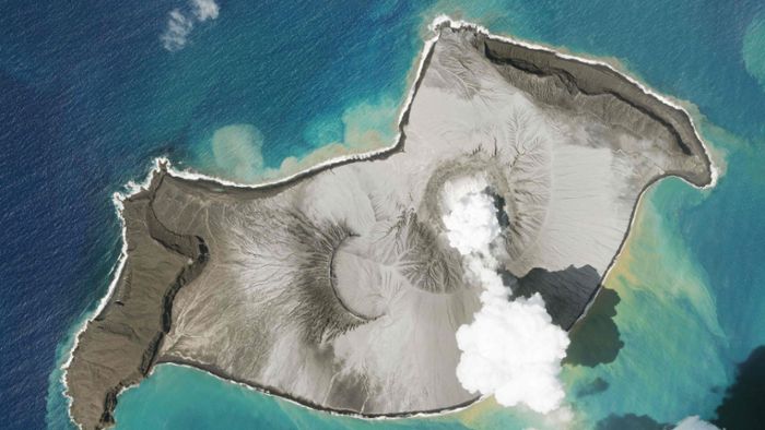 Vulkanausbruch auf Tonga: Druckwelle auf Helgoland erfasst