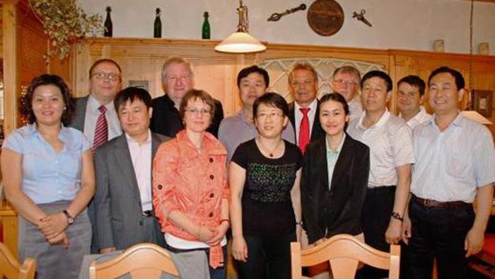 Chinesische Reisegruppe besucht Kronach