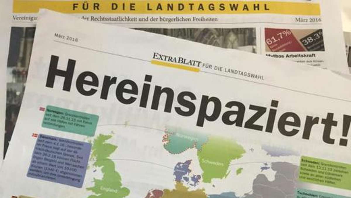 Länderspiegel: Spur zu dubioser Wahlwerbung der AfD führt nach Bayreuth
