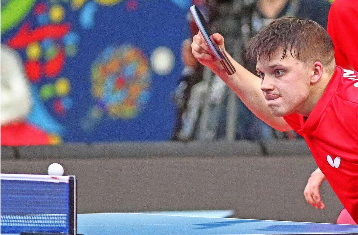 Tischtennis Perfekter Einstand von Maksim Grebnev - Regional