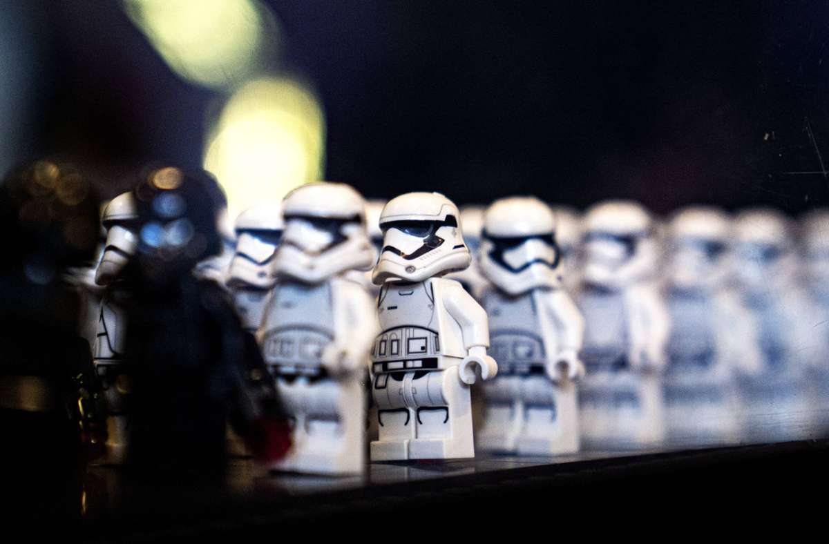 Die Stormtrooper  von Star Wars. Die dunkle Seite der Macht, perfekt aufbereitet fürs Kinderzimmer