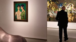 Gerhard Richter und der Mopshund - Messe Cologne Fine Art öffnet