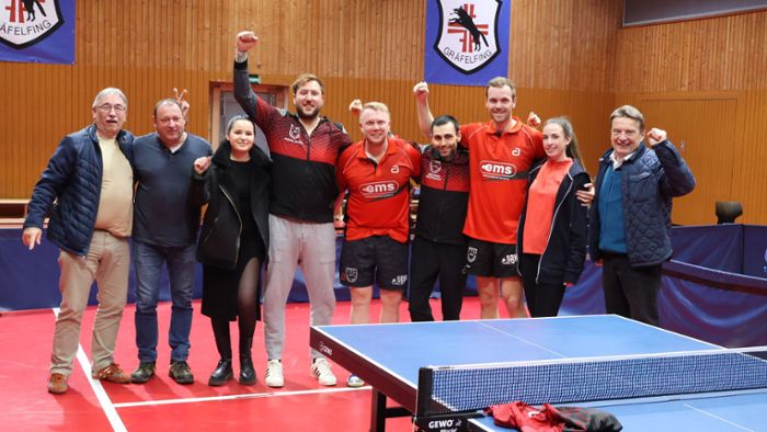 Tischtennis-Regionalliga: Wohlbach bejubelt Titelgewinn