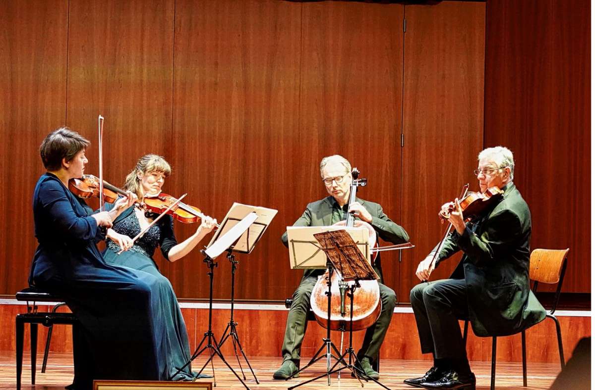 In neuer Besetzung kommt das Prager Prazák-Quartett zu den Musikfreunden. Foto: privat