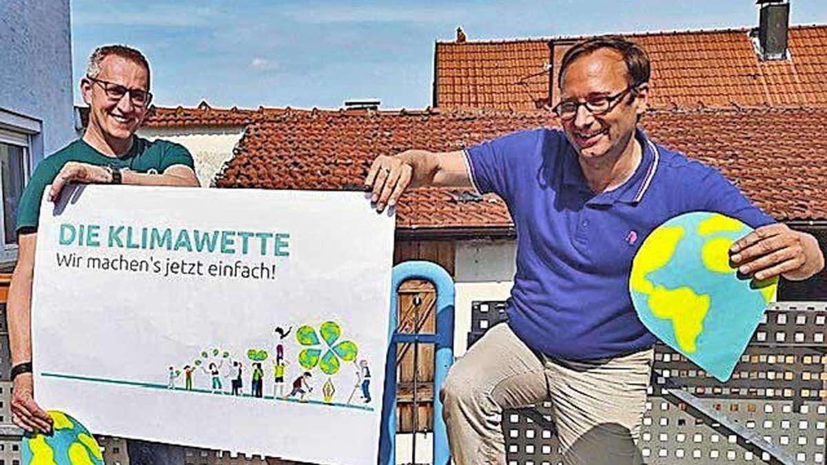 Klimawette in Haßfurt: Top, die Wette gilt!