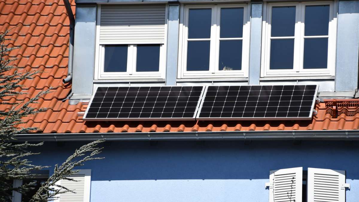 Energiesparen Coburg: Strom vom Balkon: Nur zum einsparen