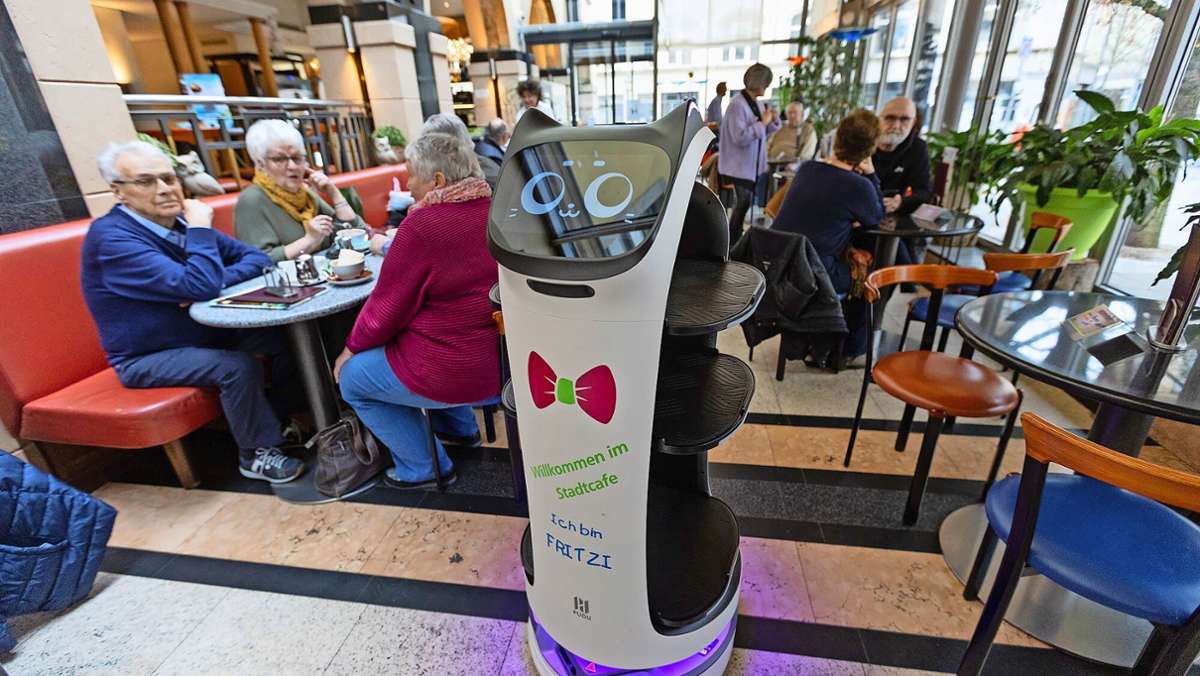 Roboter im Stadtcafé: Kaffeefahrt der anderen Art