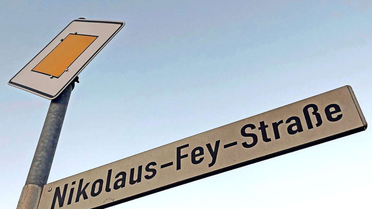 Ebern: Soll die Nikolaus-Fey-Straße umbenannt werden?