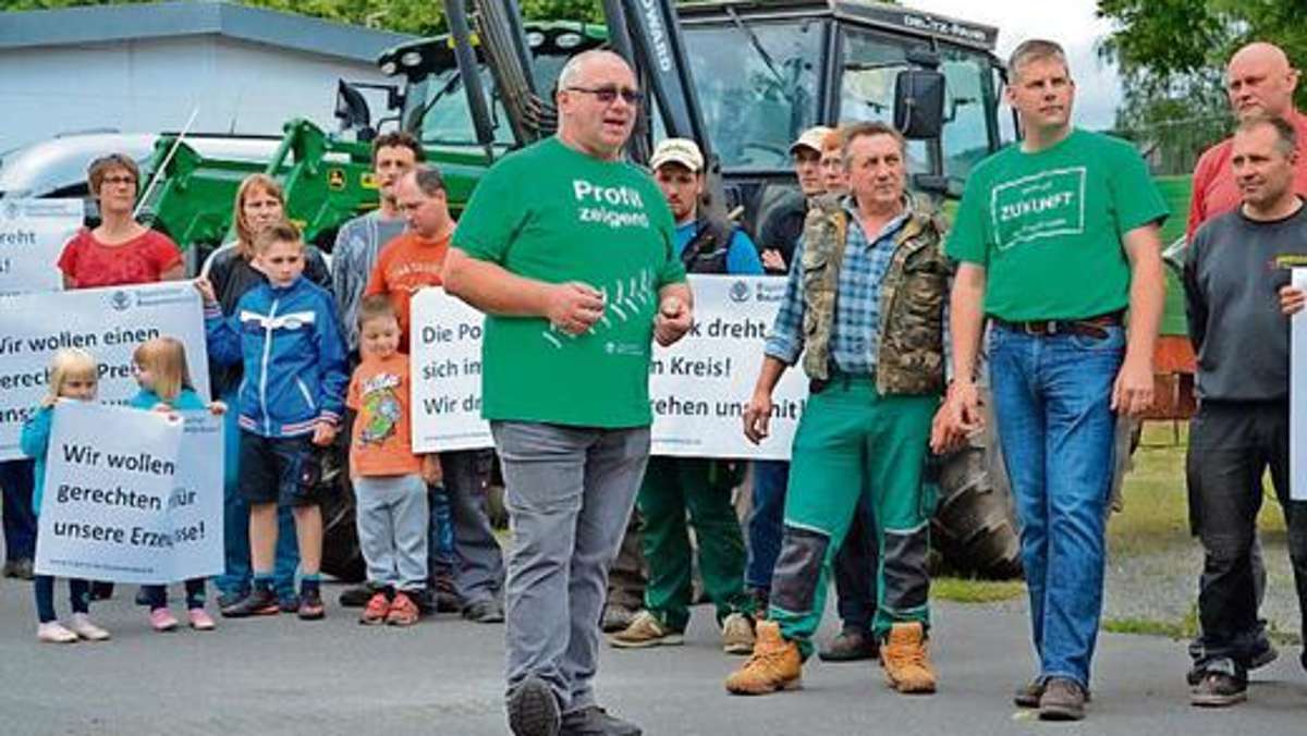 Kronach: Bauern wollen faire Preise statt Krisenhilfe
