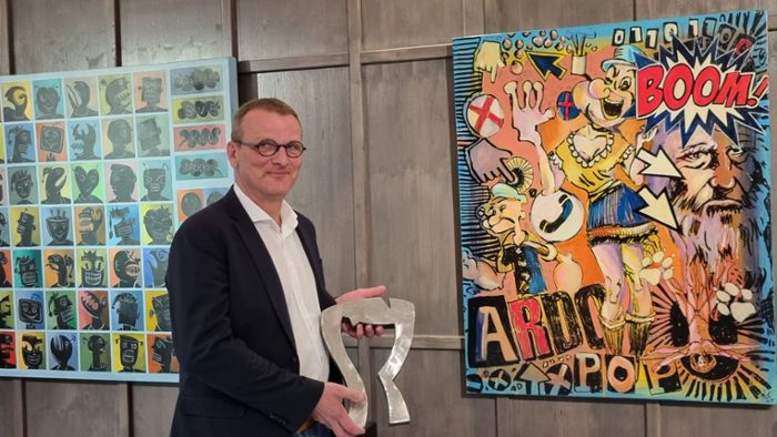 Zweifach-Ausstellung in Bad Staffelstein: Kunst, die auch polarisiert