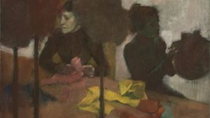 Edgar Degas und andere Impressionisten im Zeichen des Hutes