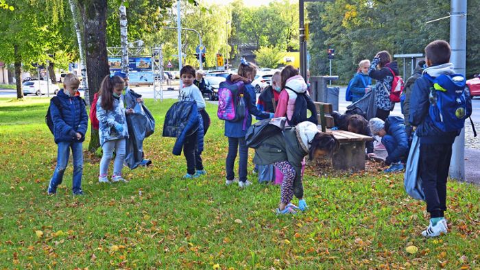 Grundschüler engagieren sich für saubere Umwelt