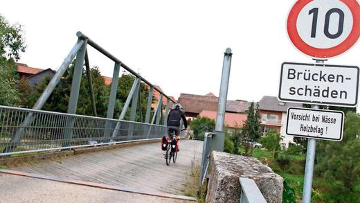 Lichtenfels: Klappernde Mainbrücke nervt Schwürbitzer