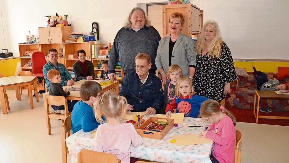 Gundelsdorf: Kindergarten strahlt wieder wie neu