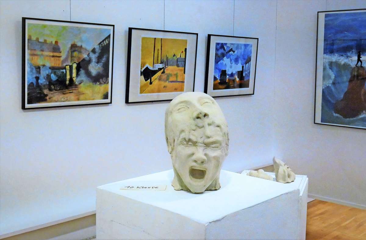 Bemerkenswerte Talente offenbaren die Beiträge der Rudolf-Steiner-Schule zur Ausstellung im Coburger Kunstverein.