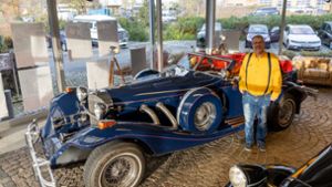 Oldtimer-Fan aus Rödental: Das Auto großer Stars