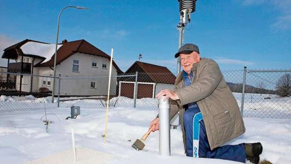 Kronach: Wetterbeobachter: Ein Posten für Frühaufsteher