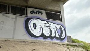 Polizei sucht Graffiti-Sprayer