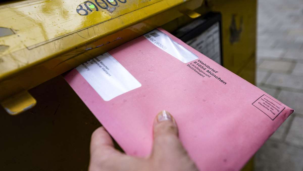 Landtagswahl in Bayern: Briefwahl auf Rekordhoch
