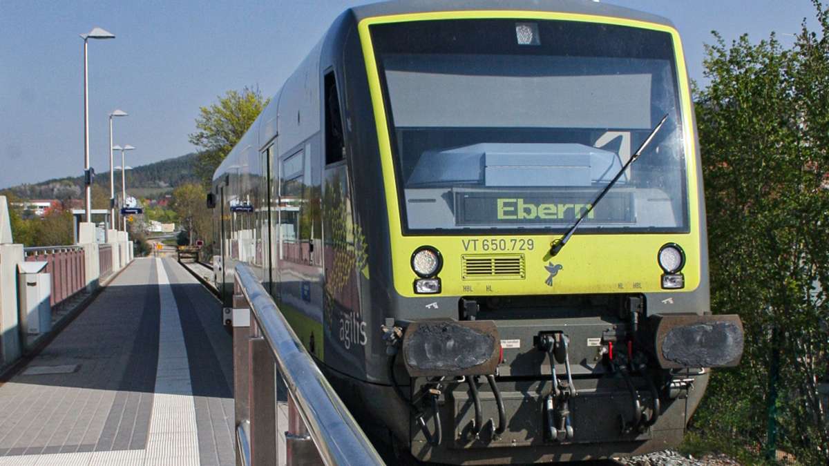 Zug nach Ebern: Probleme bei der Agilis-Bahn
