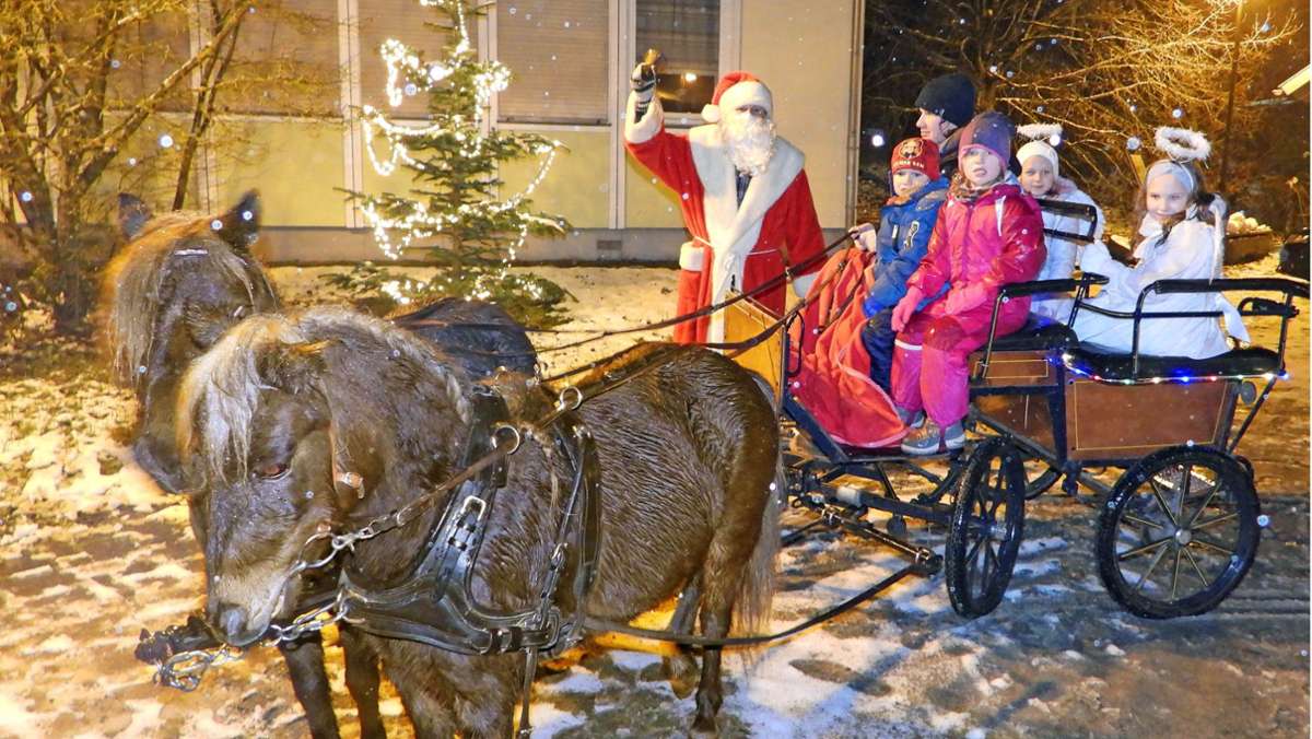 Alle Jahre wieder: Weihnachtsstimmung in Fürth am Berg