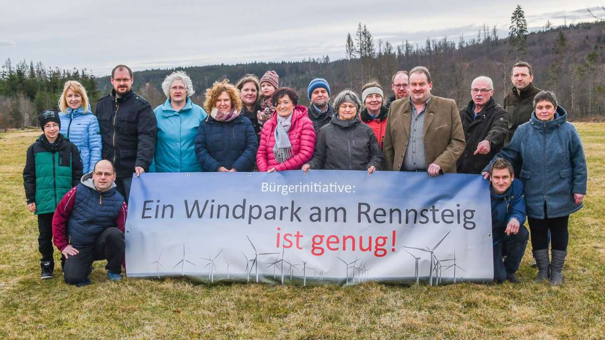 Rennsteig: Initiative will keine weiteren Windräder