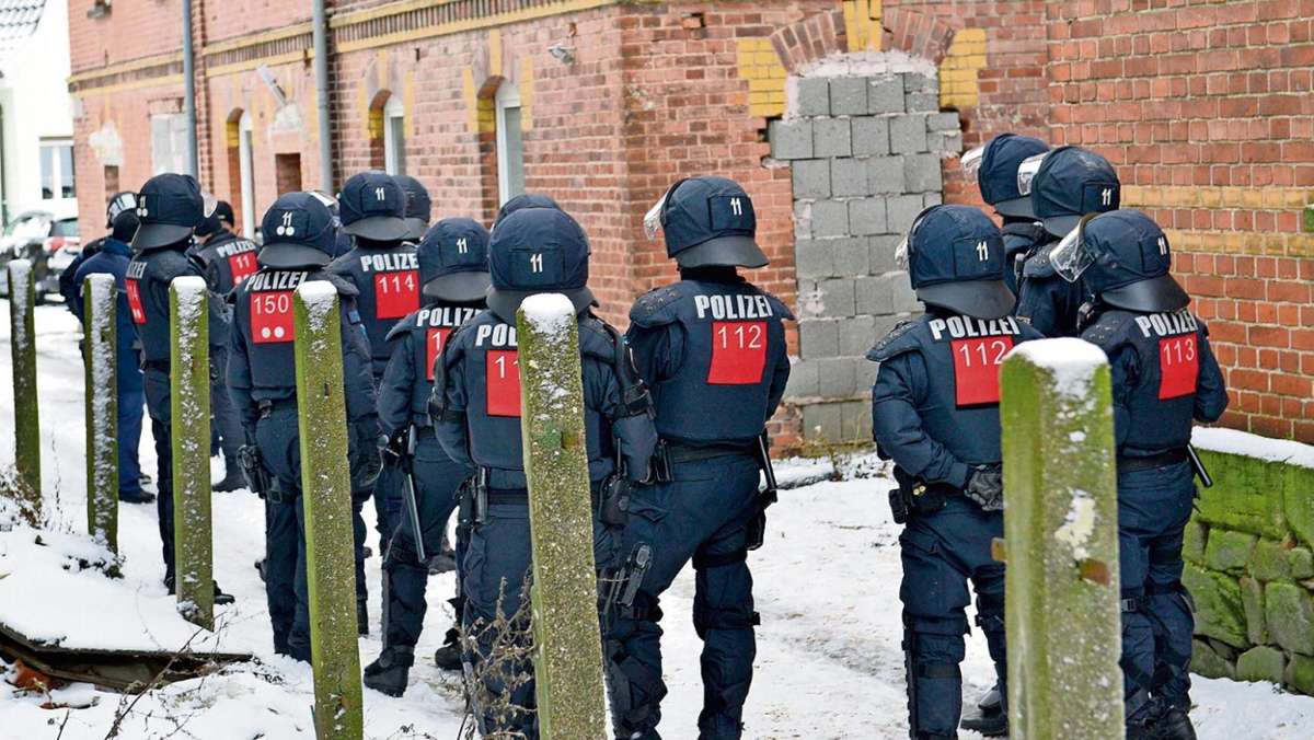 Sonneberg: Thüringer Polizei jagt Einbrecher
