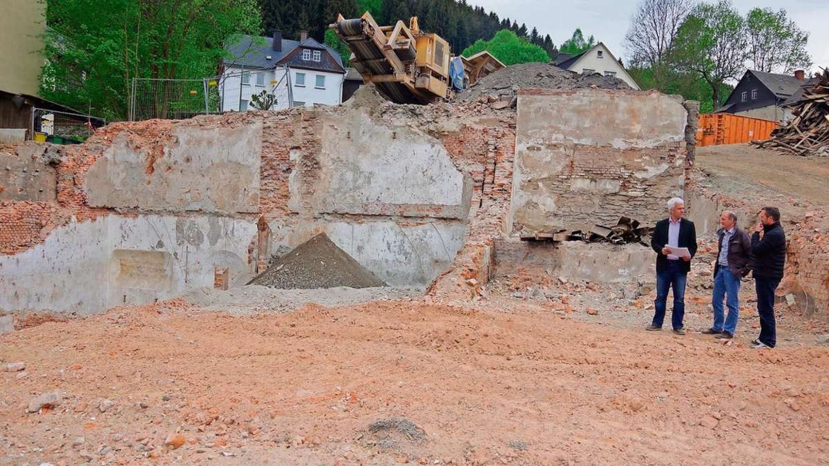 Lauenstein: Burg-Bräu-Abriss dauert länger als geplant