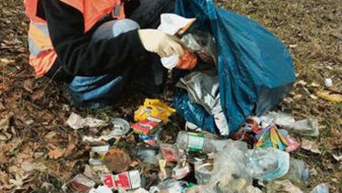 Coburg: Dem Müll auf der Spur