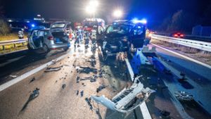 Frontalcrash : Mann wendet auf Autobahn in Oberfranken