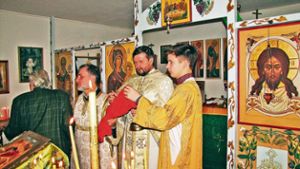 Orthodoxe Christen feiern das Weihnachtsfest