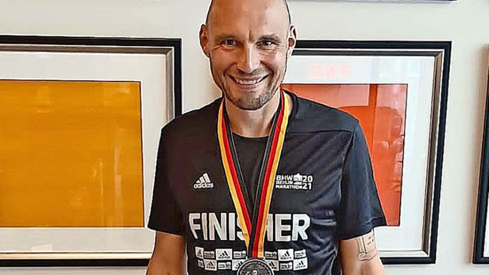 Marathon-Läufer: Vom Krankenhaus direkt ins Ziel