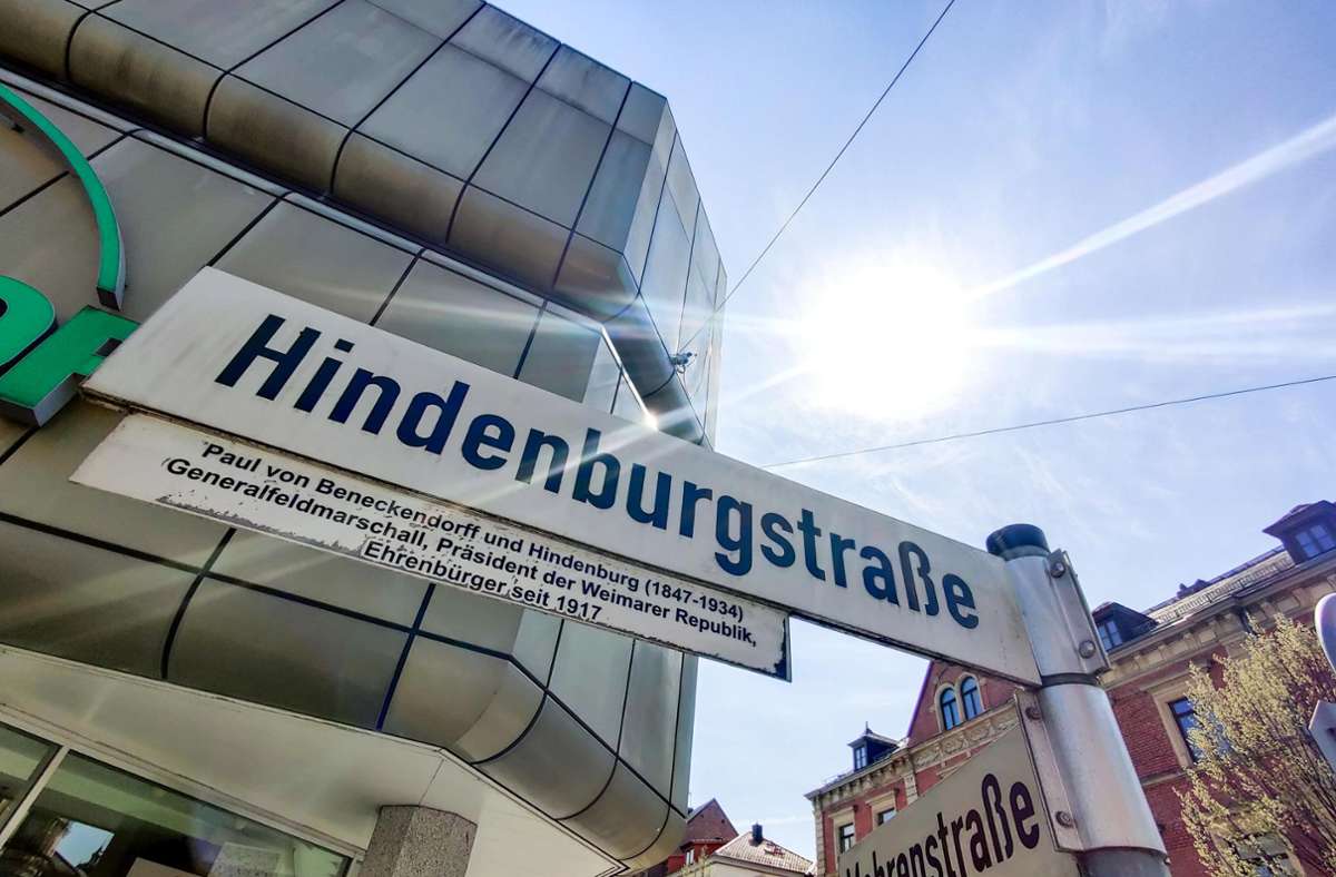 Paul von Hindenburg wird die Ehrenbürgerwürde aberkannt, die ihm die Stadt Coburg verliehen hat. Die Hindenburgstraße wird aber nicht umbenannt. Foto: Frank Wunderatsch