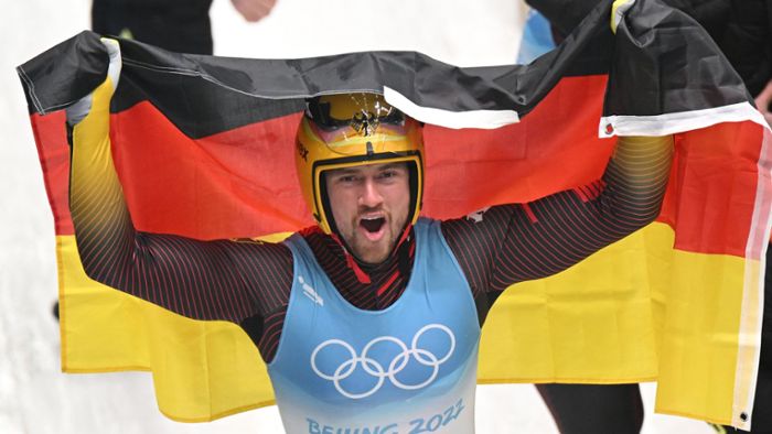Olympische Winterspiele: Suhler Rennrodler Ludwig gewinnt erste deutsche Goldmedaille