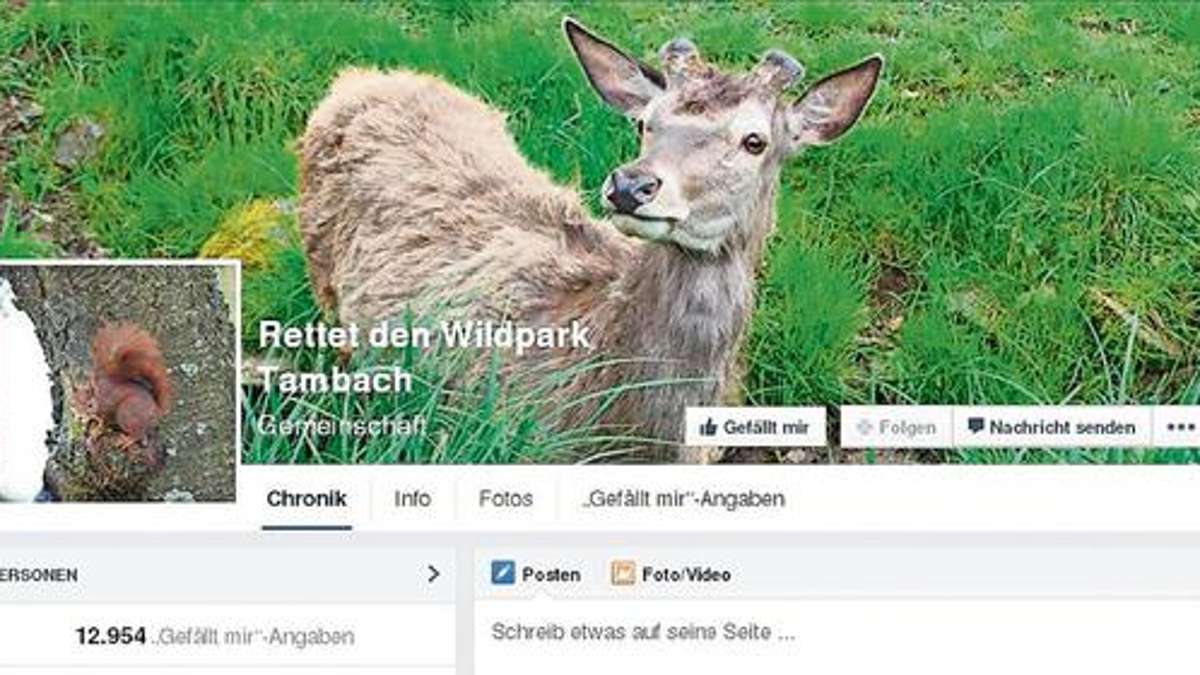 Coburg: Facebook-Freunde sollen Wildpark retten