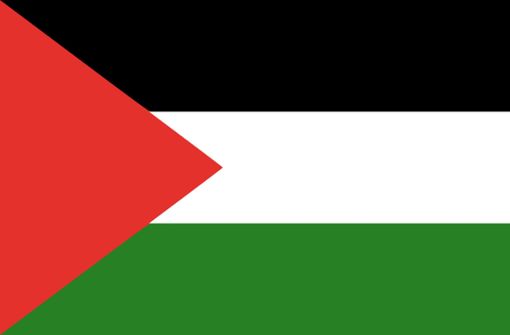 Mit einer Palästina-Flagge am Tisch sorgte Alper Hasirci am Donnerstag im Coburger Stadtrat für einen Eklat. Foto:  