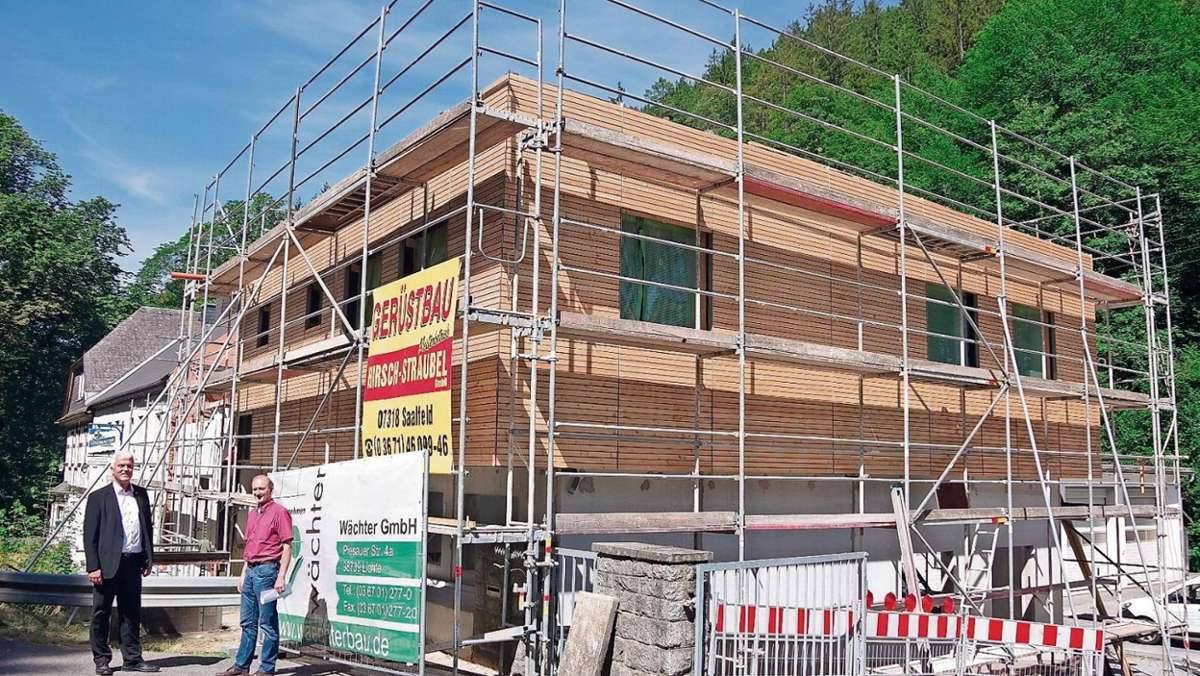 Ludwigsstadt: Ludwigsstadt: Bauhof-Neubau soll bis Jahresende bezugsfertig sein