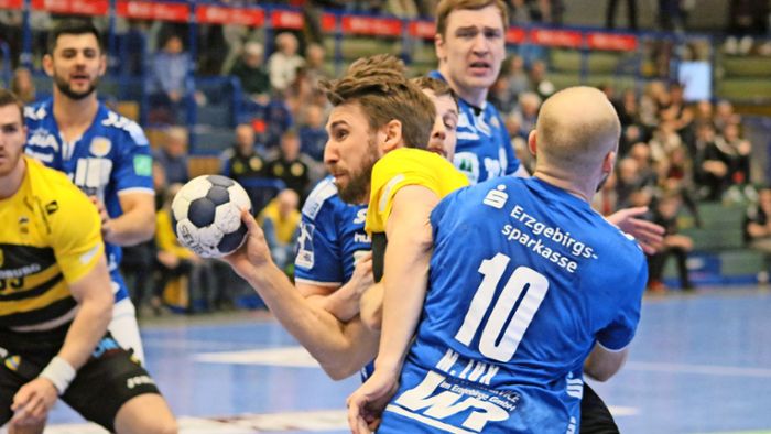 2. Handball-Bundesliga: HSC holt Punkt in Aue