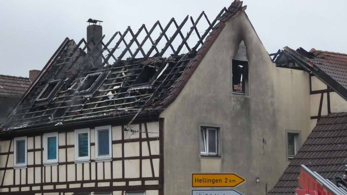 Wohnhausbrand Königsberg: Spendenaufruf: Familie vor dem Nichts