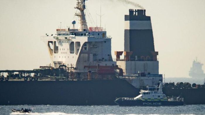 Supertanker mit iranischem Öl verlässt Gibraltar