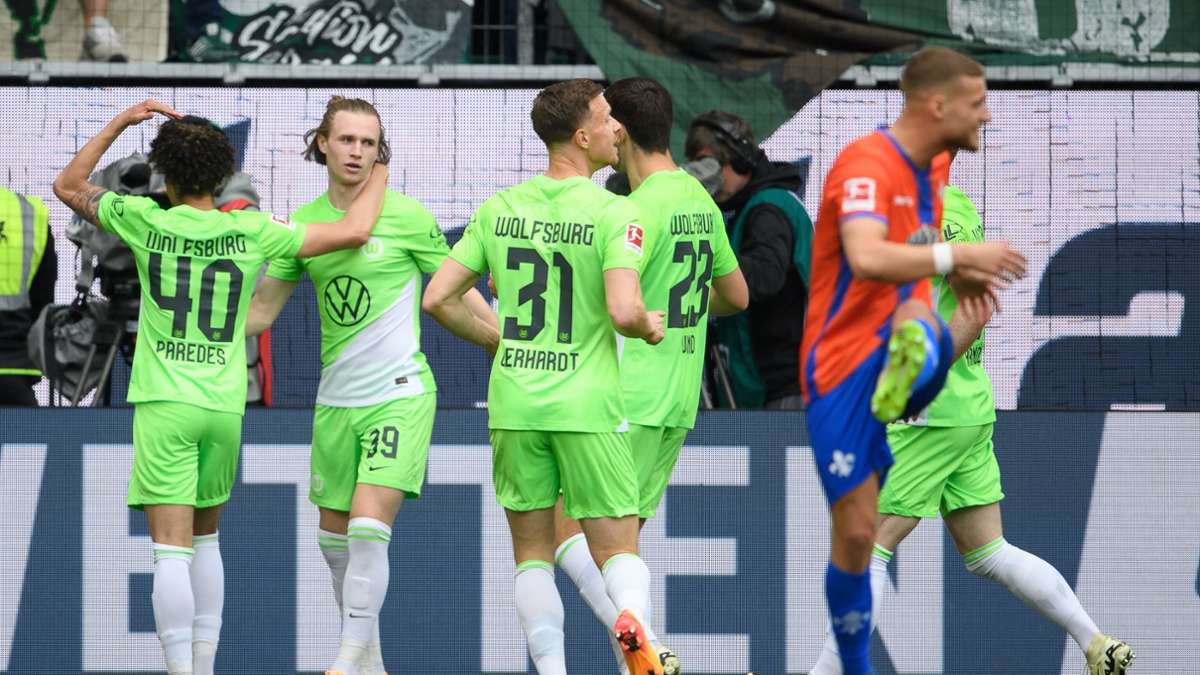 32. Spieltag: Dritter Sieg in Serie: Wolfsburg ist fast gerettet