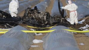 Drei Leichen nach Absturz von Propellerflugzeug geborgen