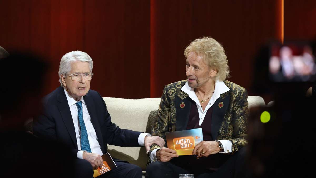 Thomas Gottschalk mit Top-Quote: ZDF denkt über „Wetten, dass..?“-Fortsetzung nach