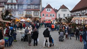 Malerisches Seßlach: Heimeliger Adventsmarkt