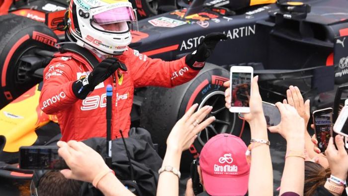 Furiose Aufholjagd von Vettel im Hockenheim-Chaos