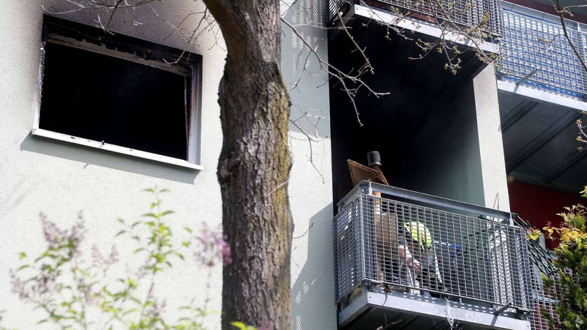 Coburg: Coburg: 62-Jähriger stirbt bei Feuer in seiner Wohnung